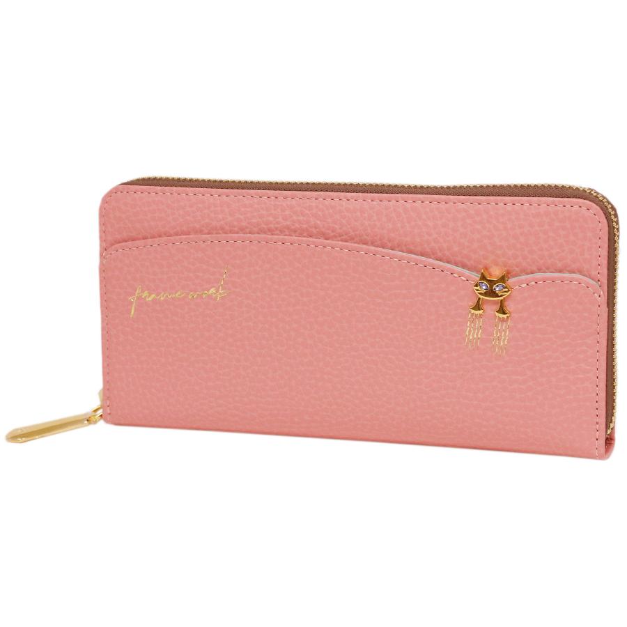 FRAMeWORK 【安心の3年保証&プレゼント付】 FRAME WORK フレームワーク キトン 小銭入れ付き長財布(ラウンドファスナー式) 0045003 - 画像 (2)