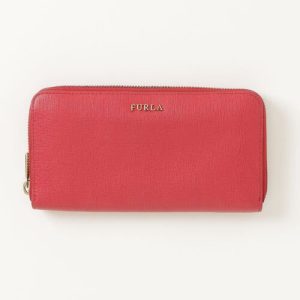 FURLA 「FURLA」 ワンポイント財布 - レッド レディース