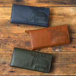 moz 長財布 牛革 本革 ブランド モズ 大容量 薄い 小銭入れ サイフ 北欧