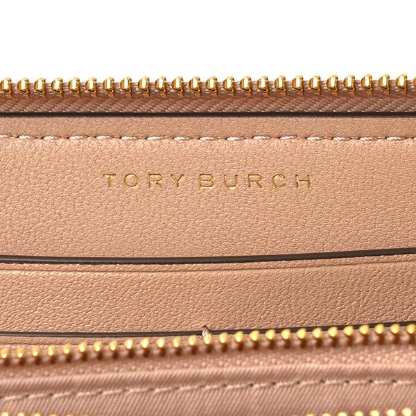 TORY BURCH 並行輸入 トリーバーチ 長財布(ラウンドファスナー) キラ シェブロン 90348 288レディース ベージュ - 画像 (6)