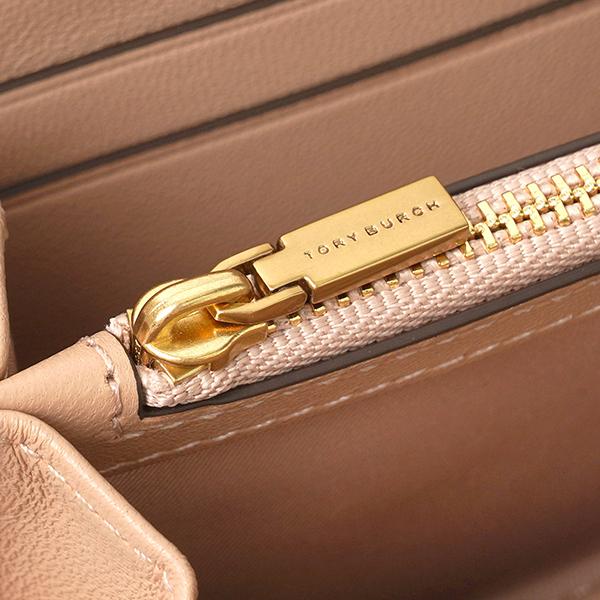 TORY BURCH 並行輸入 トリーバーチ 長財布(ラウンドファスナー) キラ シェブロン 90348 288レディース ベージュ - 画像 (7)