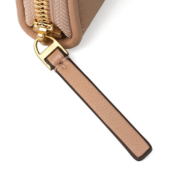 TORY BURCH 並行輸入 トリーバーチ 長財布(ラウンドファスナー) キラ シェブロン 90348 288レディース ベージュ - 画像 (8)