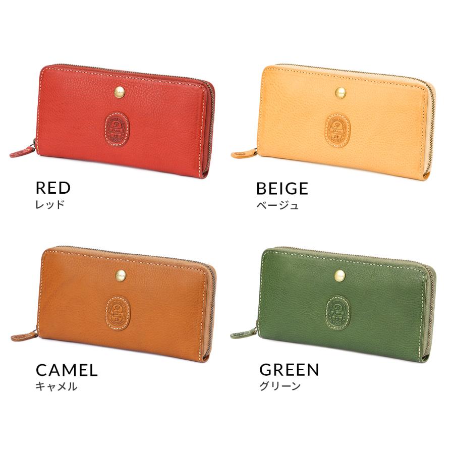 Dakota ダコタ 長財布 レディース ブランド レザー 本革 大容量 ラウンドファスナー ロングウォレット パティーナ 0031553 - 画像 (2)