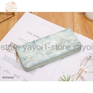 長財布 レディース 大理石柄 マーブル 財布  可愛い カード収納 大容量 使いやすい ウォレット 機能性 春財布 女性用 誕生日 贈り物 ギフト プレゼ…