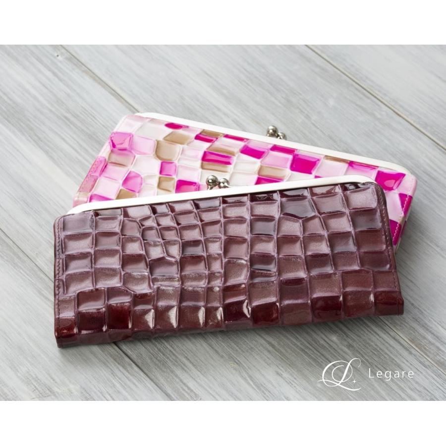 Legare(ファッション) 50%OFF アウトレット Legare レガーレ ステンドグラス がま口 ギャルソンタイプ 長財布 財布 使いやすい 訳あり品 - 画像 (4)