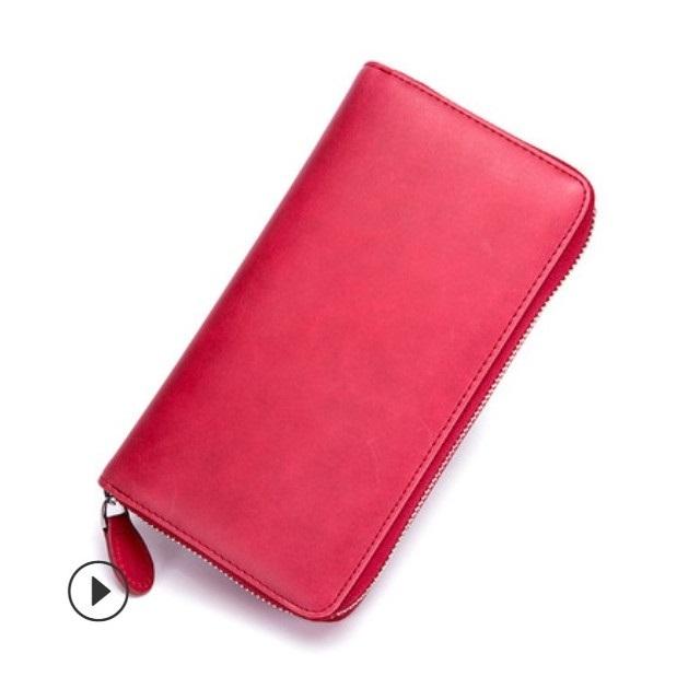 カード入れ 長財布 レディース メンズ カード収納 革 5色 送料無料 メール便 代引き不可 - 画像 (4)