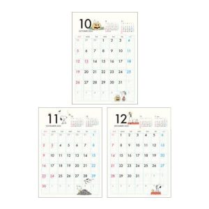 SNOOPY スヌーピー 2026年 壁掛けカレンダー A3 9月始まり 26CL 014 1000136864