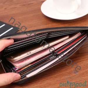 長財布 レディース 春財布  L字ファスナー 薄い 緑 縁 みどり プチプラ ギフト 開運 大容量 軽量 おしゃれ