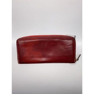 DAKOTA◆長財布/レザー/RED/無地/レディース/0036442