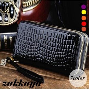 長財布 財布 ダブルファスナー 大容量 レディース カード収納 機能的 お財布 女性用 レザー ロングウォレット サイフ