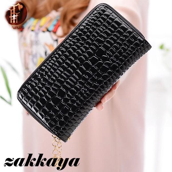 長財布 財布 ダブルファスナー 大容量 レディース カード収納 機能的 お財布 女性用 レザー ロングウォレット サイフ - 画像 (6)