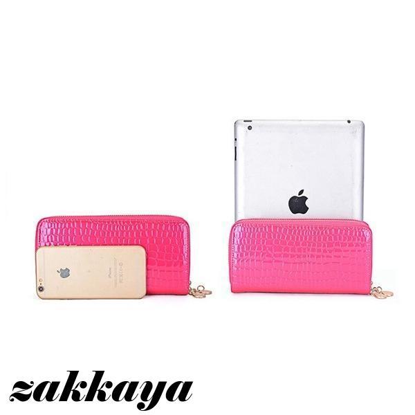 長財布 財布 ダブルファスナー 大容量 レディース カード収納 機能的 お財布 女性用 レザー ロングウォレット サイフ - 画像 (7)